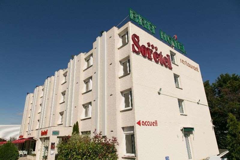 Brit Hotel Bordeaux Aéroport - Le Soretel Mérignac Exterior foto