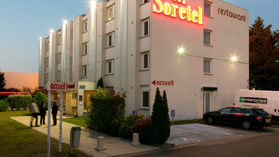 Brit Hotel Bordeaux Aéroport - Le Soretel Mérignac Exterior foto